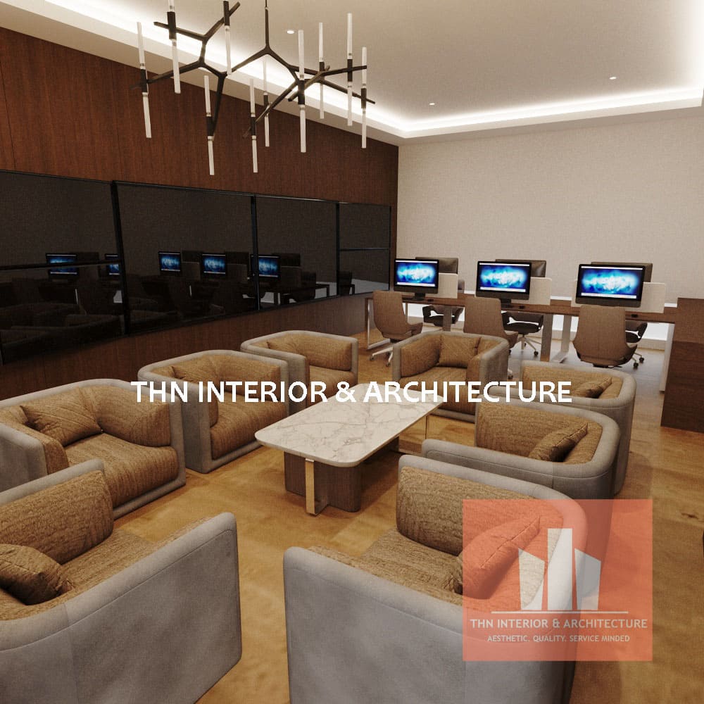 Office Fitout / Renovation @ Lounge & Media Center, Cikoko, Jakarta Selatan