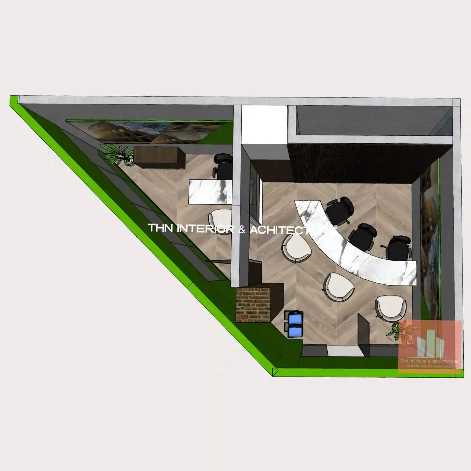 Office Renovation/Fitout @ Travel Bali